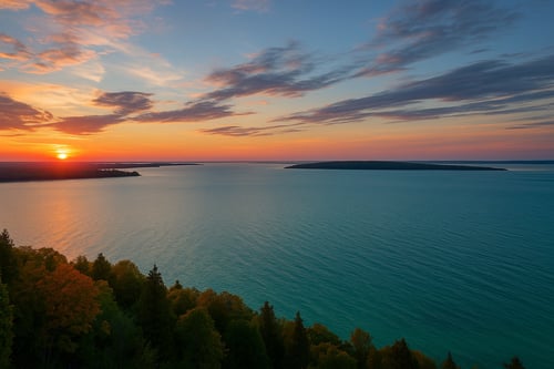 Lake Huron sunset