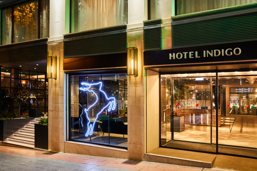 Hotel Front Gate
