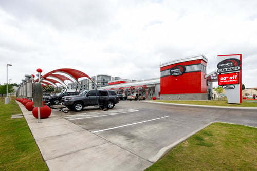Tommy's Express Car Wash in Dallas, Texas on Frankford Rd.