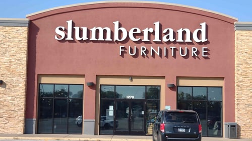 Slumberland Galesburg,  IL storefront