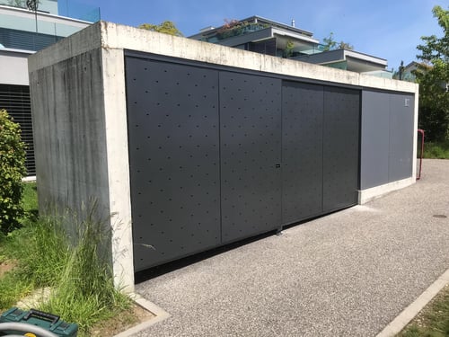 Schiebetore nach Mass, Douplex-Behandlung