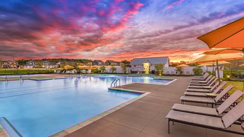 New Home Construction at Durham Farms in Hendersonville, TN