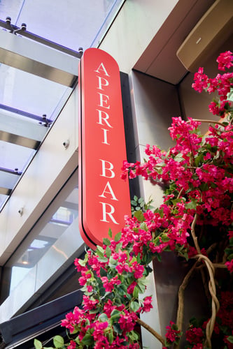 AperiBar located inside the Luma Hotel Times Square