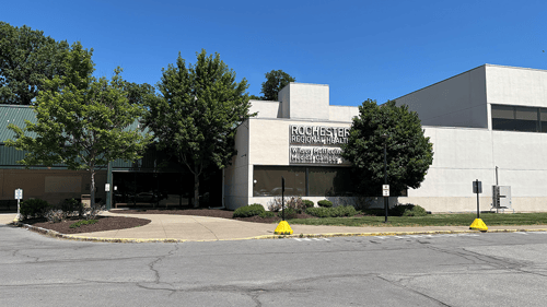 Exterior image of Rochester Regional Health Wilson Multicultural Medical Campus at Rochester General Hospital