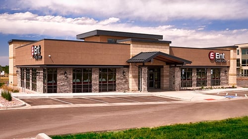 Exterior photo of Ent Credit Union Lucent Service Center in Highlands Ranch, Colorado