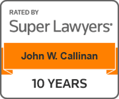 Super Lawyers ten year badge