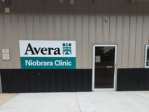 Avera Niobrara Clinic entrance