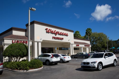 Retail space for lease in Palm City, Florida, Walgreens