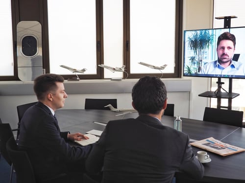 Connect or reconnect over a video call - LunaJets