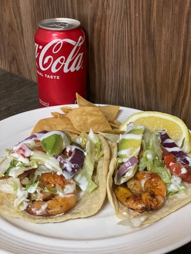 Restaurante La Oaxaqueña- tacos de camaron