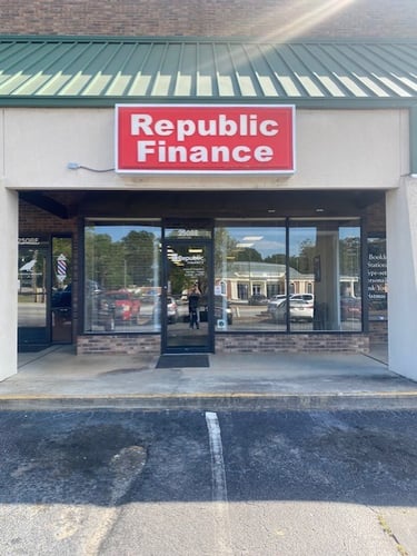 North Main Street, SC Republic Finance Branch