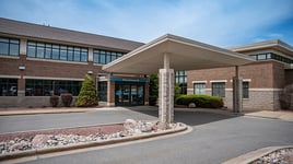 exterior photo to entrance A of Aspirus Clinics at 3200 Westhill Drive