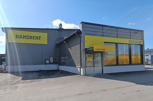 Ramirentin Lappeenrannan vuokraamo.