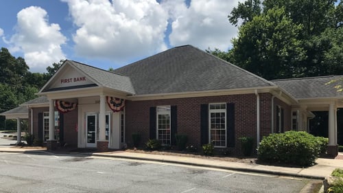 First Bank Salisbury branch exterior.