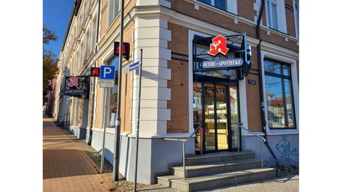 Aussenansicht der Goethe-Apotheke