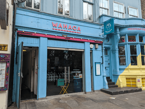 wahaca islington exterior