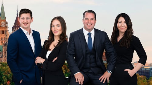 A picture of our team members
