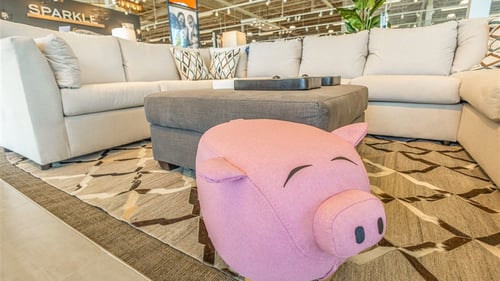 Batavia Slumberland Furniture ottoman