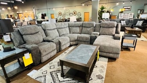Slumberland Furniture Store in Wausau,  WI -  Motion recliner sectional