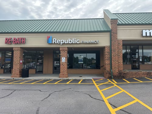 Glenwood Ave., NC Republic Finance Branch