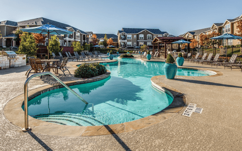 Resort Style Pool at Orion McCord Park Apartments in Little Elm, TX