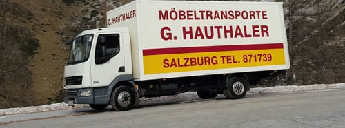 Heute ist die Firma G. Hauthaler GmbH ein international tätiges Unternehmen, welches Leistungen vom traditionellen Umzug bis hin zur professionellen Logisitkdienstleistung durchführt.