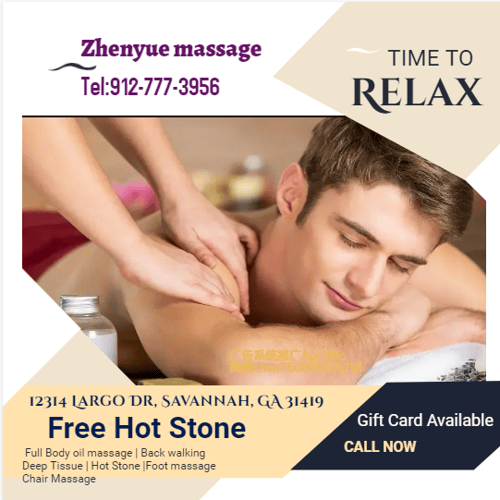 A very relaxing Asian Massage

Quiet & Comfortable Rooms with calming music