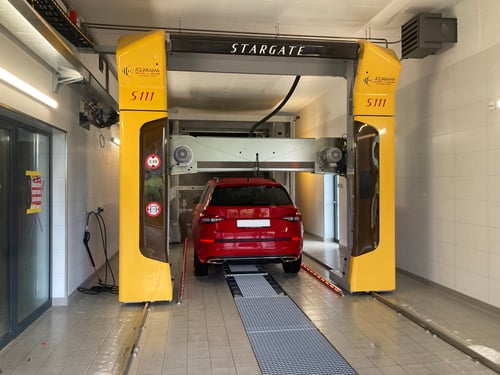 Portal Waschanlage
