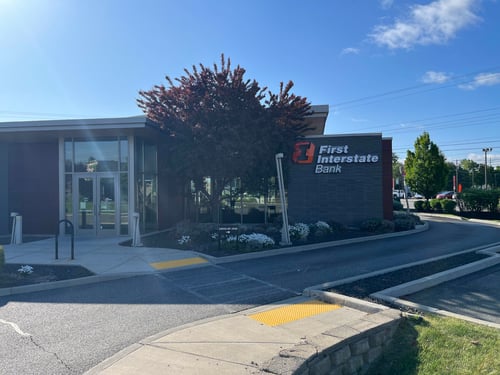 Exterior image of First Interstate Bank in Spokane, WA.