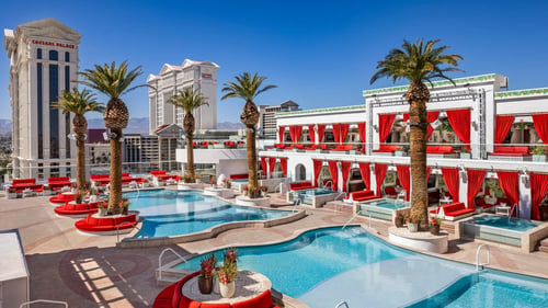 Soleia Beach at The Vanderpump Hotel Las Vegas.