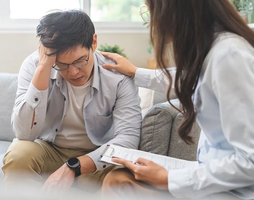 Trauma therapy at Minnesota Counseling and Couples Center.