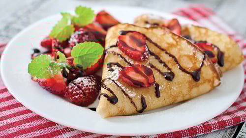 Madame Butterwork’s La Crêperie at Circus Circus Reno is your spot for savory or dessert crêpes, handcrafted and made-to-order for a quick bite.