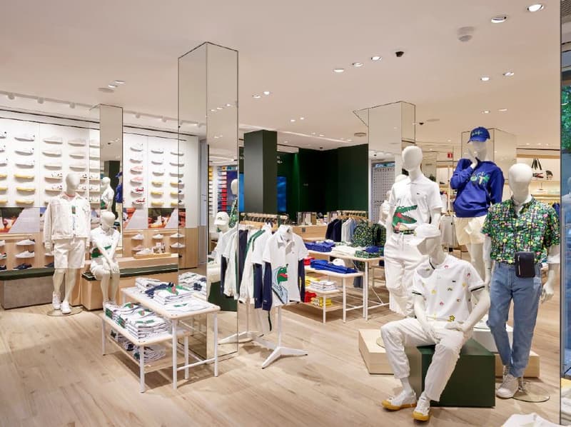 Boutique Lacoste Ternes - Vue intérieure