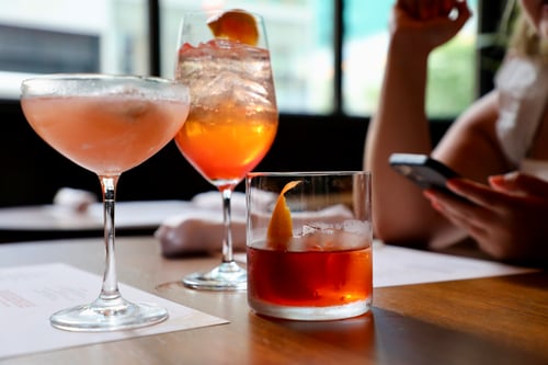 AperiBar located inside the Luma Hotel Times Square