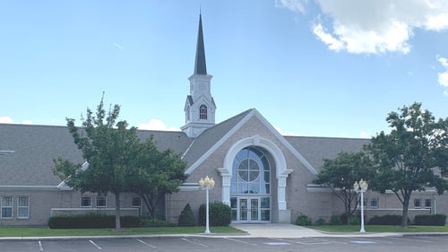 Exterior view of building