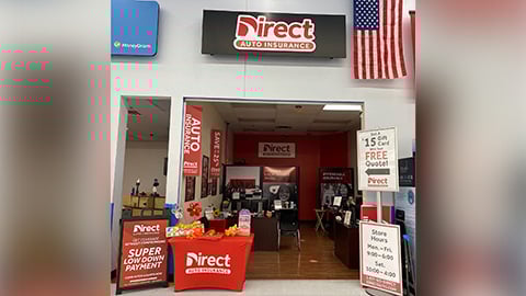 Direct Auto Insurance storefront located at  602 Shelia St, West Helena