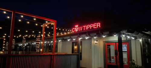 The Cow Tipper - Exterior and Signage