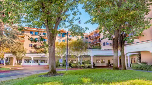 Brookdale Redwood City Entrance