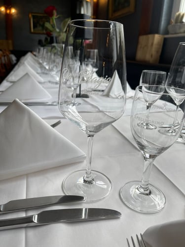 Ambiente im italienischen Restaurant
