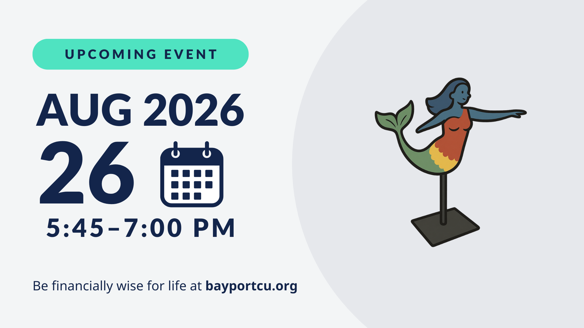 After hours event on Aug 26
