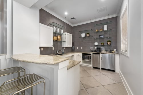 Kitchen at The Fenwick Apartment Homes in Humble, TX