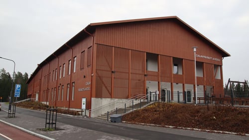 Olkahisen koulun Ojalan koulutalo.