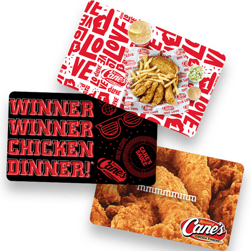 Shop Raising Cane's Gift Cards