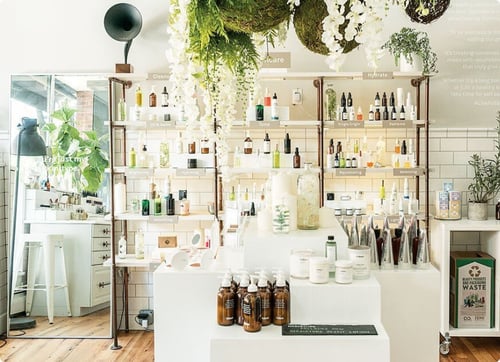 Inside Credo Beauty Beacon Hill store