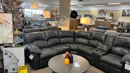 Grover sectional at Slumberland Furniture Store in Thief River Falls,  MN