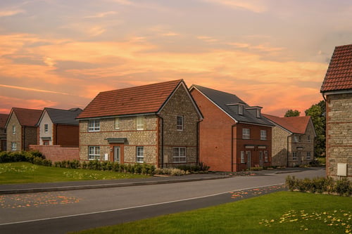 Street scene of Parish Brook
