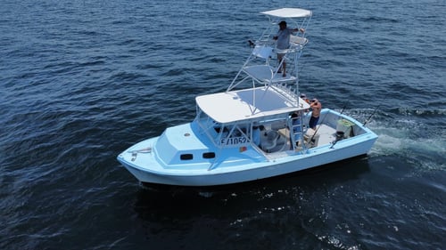 Fishing boat out on the water