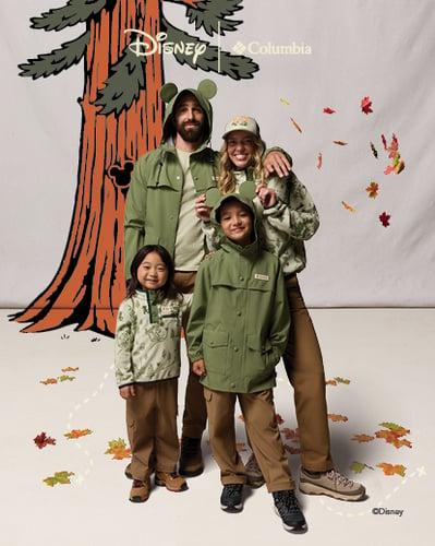 happy family standing together