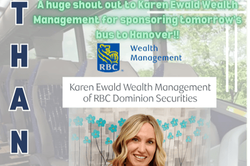Karen Ewald Whalers Bus Sponsor
