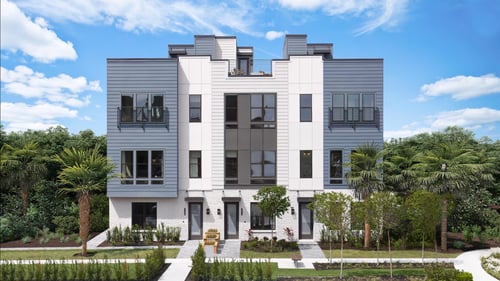 Luxury townhomes with rooftop terraces